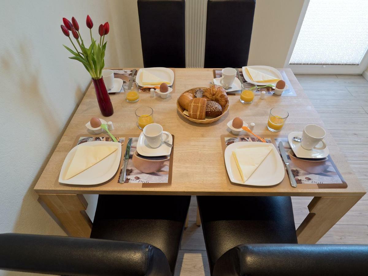 Ferienwohnung Strandstrasse 10, Buesum Esterno foto